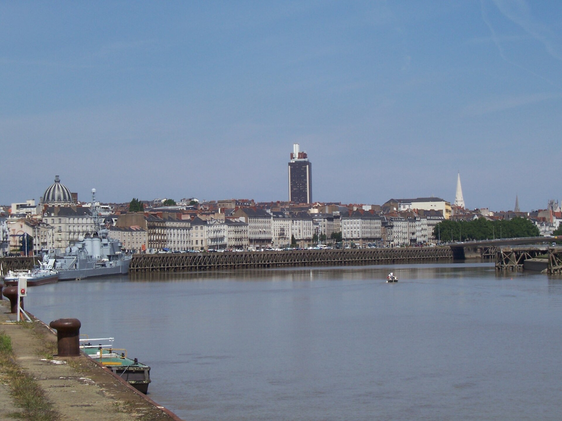 Immeubles du quai de la Fosse à Nantes