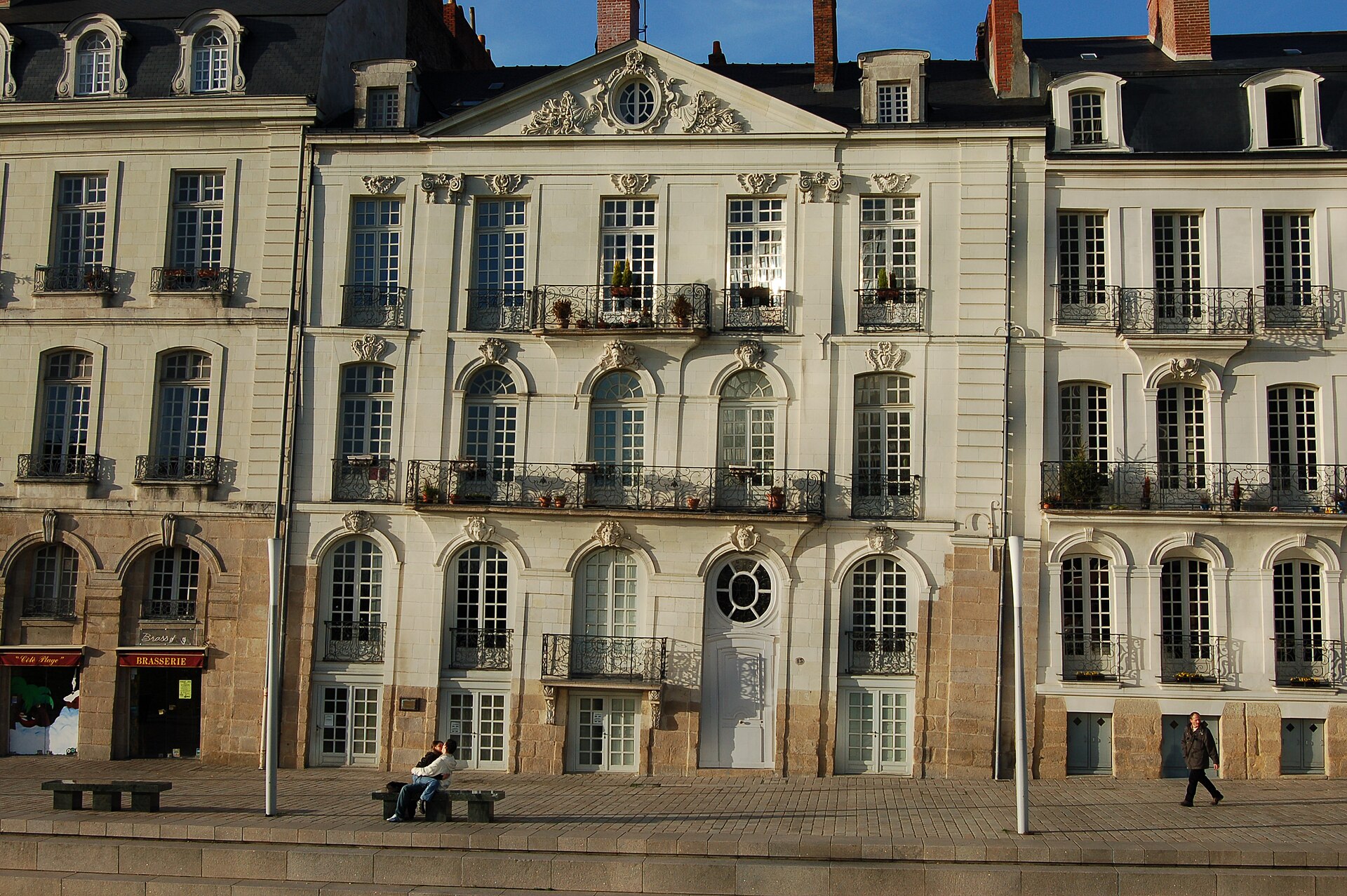 Quai Turenne, façades de l’île Feydeau